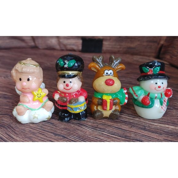 Russ Berrie and Company Inc Other - Four Vintage Christmas Mini-Candles Russ Berrie and Company Inc
